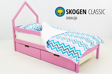 Детская кровать-домик мини Skogen лаванда в Благовещенске
