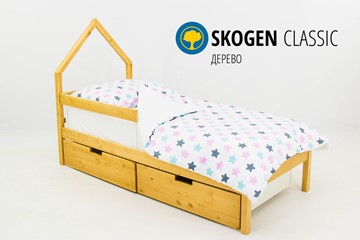 Кровать-домик в детскую мини Skogen дерево в Благовещенске