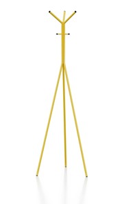 Вешалка для одежды Крауз-11, цвет желтый в Благовещенске