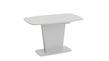 Кухонный раздвижной стол Честер тип 2, цвет Белый/Стекло белый глянец в Благовещенске