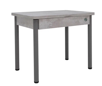 Маленький стол Прайм-3Р, Цемент светлый в Благовещенске