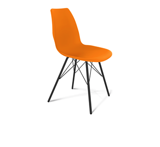 Кухонный стул SHT-ST29/S37 (оранжевый ral2003/черный муар) в Благовещенске