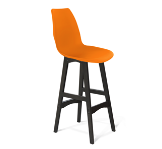 Барный стул SHT-ST29/S65 (оранжевый ral2003/венге) в Благовещенске