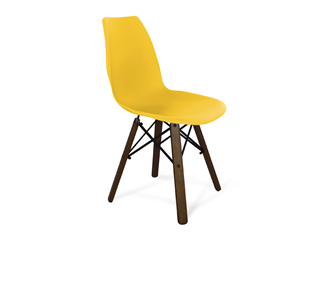 Обеденный стул SHT-ST29/S70 (желтый ral 1021/темный орех/черный) в Благовещенске