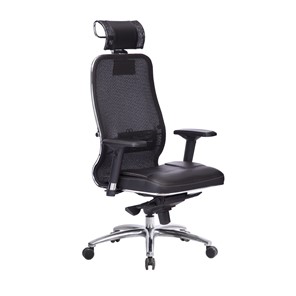 Кресло офисное Samurai SL-3.04, черный плюс в Благовещенске