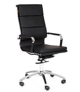 Офисное кресло CHAIRMAN 750 экокожа черная в Благовещенске