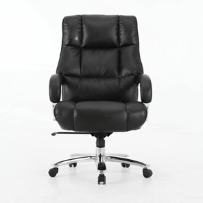 Офисное кресло Brabix Premium Bomer HD-007 (рециклированная кожа, хром, черное) 531939 в Благовещенске