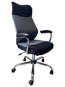 Офисное кресло C168 черный/серый в Благовещенске