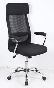 Кресло офисное VASSA BLACK (чёрный) в Благовещенске