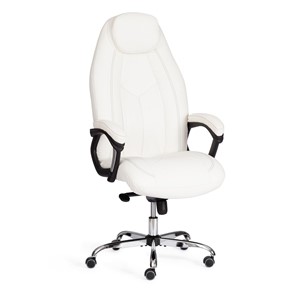 Компьютерное кресло BOSS Lux, кож/зам, белый, арт.21152 в Благовещенске