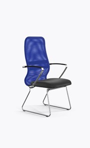 Кресло офисное Ergolife Sit 8 B2-9K - X1+Extra (Синий-Черный) в Благовещенске
