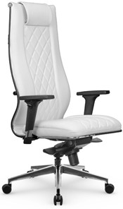 Офисное кресло МЕТТА L 1m 50M/2D Infinity Easy Clean мультиблок, нижняя часть 17839 белый в Благовещенске