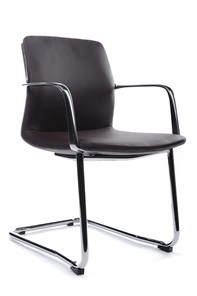 Офисное кресло Plaza-SF (FK004-С11), темно-коричневый в Благовещенске