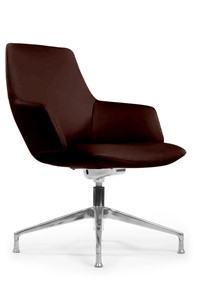 Кресло в офис Spell-ST (С1719), темно-коричневый в Благовещенске