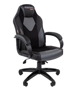Кресло офисное CHAIRMAN GAME 17, цвет черный / серый в Благовещенске