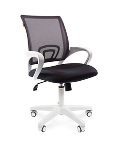 Компьютерное кресло CHAIRMAN 696 white, tw12-tw04 серый в Благовещенске