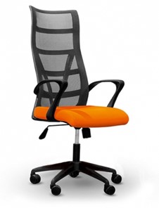 Компьютерное кресло ДамОфис 5600, оранж/черное в Благовещенске