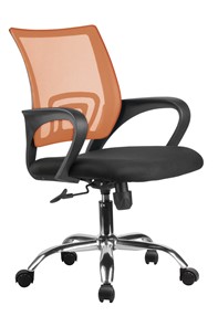 Кресло компьютерное Riva Chair 8085 JE (Оранжевый) в Благовещенске