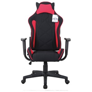 Компьютерное кресло Brabix GT Racer GM-100 (подушка, ткань, черное/красное) 531820 в Благовещенске