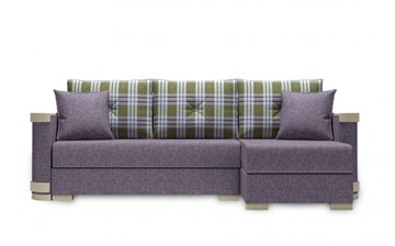 Угловой диван Serena 210 (Uno roze grey + kenturi sage) в Благовещенске