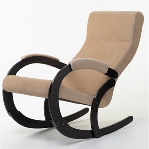 Кресло-качалка Корсика, ткань Amigo Beige 34-Т-AB в Благовещенске