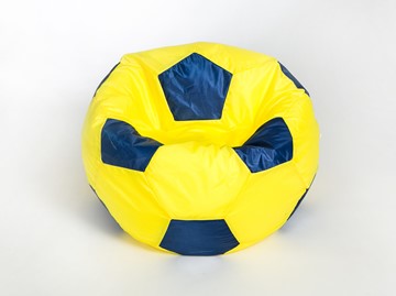Кресло-мешок Мяч малый, желто-синий в Благовещенске