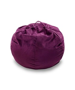 Кресло-мешок КлассМебель Орбита, велюр, фиолетовый в Благовещенске