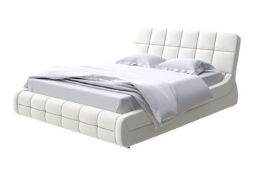 Спальная кровать Corso-6 200х200, Искусственная шерсть (Лама Лён) в Благовещенске