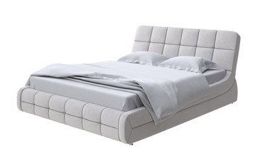 Кровать 2-спальная Corso-6 200х200, Велюр (Ultra Серый камень) в Благовещенске