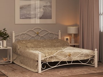 Кровать спальная Гарда 3, 160х200, белая в Благовещенске