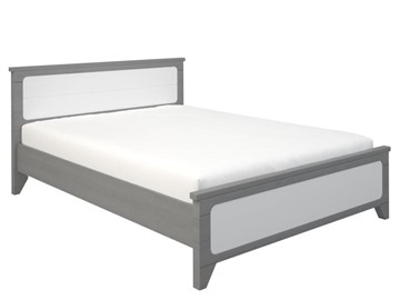 1,5-спальная кровать Боринское Соня 1200, Серый/Белый в Благовещенске