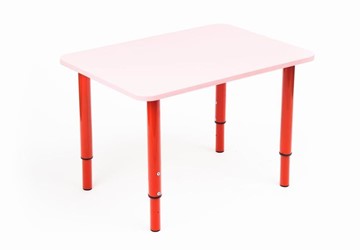 Растущий стол Кузя (Розовый,Красный) в Благовещенске