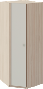 Угловой шкаф Глэдис М21 (Шимо светлый/Белый текстурный) в Благовещенске