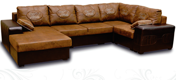 П-образный диван Verdi Плаза 405х210 в Благовещенске