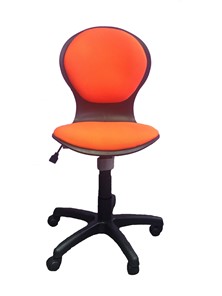 Кресло детское Libao LB-C 03, цвет оранжевый в Благовещенске