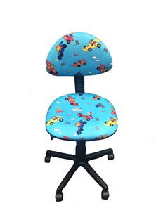 Детское кресло Libao LB-C 02, цвет синие машинки в Благовещенске