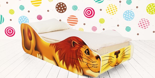 Детская кровать-зверёнок Лев-Кинг в Благовещенске - изображение