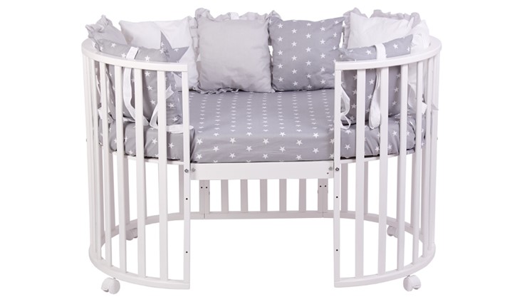 Кроватка детская POLINI Kids Simple 930 Белый в Благовещенске - изображение 6