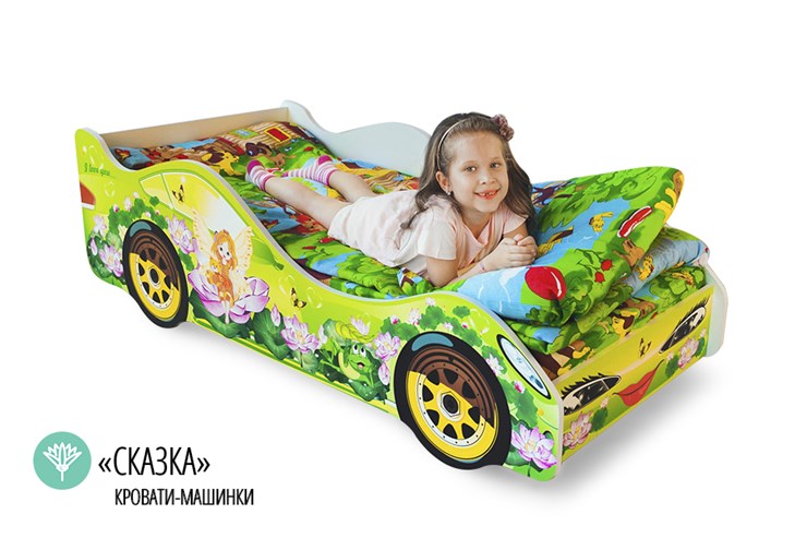 Кровать-машина детская Сказка в Благовещенске - изображение 4