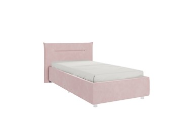 Кроватка 0.9 Альба, нежно-розовый (велюр) в Благовещенске