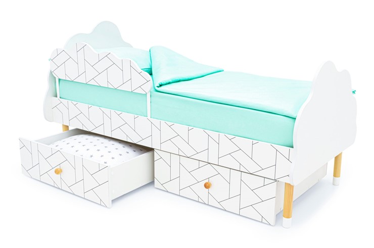 Кровать в детскую Stumpa Облако "Мозаика" в Благовещенске - изображение 4