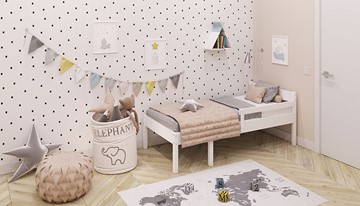 Кровать детская POLINI Kids Simple 935 Белый в Благовещенске - предосмотр 6