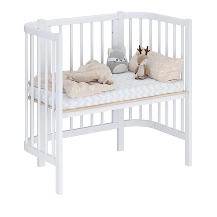 Детская кровать POLINI Kids Simple 105 Белый в Благовещенске - изображение