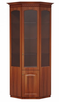 Угловой шкаф Гармония-4, витрина МЦН в Благовещенске - изображение
