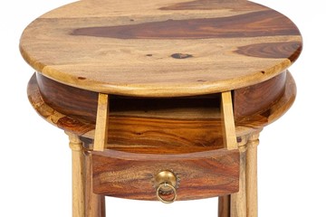 Кофейный столик Бомбей - 1149  палисандр, 45*45*60, натуральный (natural) арт.10049 в Благовещенске - предосмотр 1