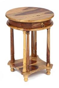 Кофейный столик Бомбей - 1149  палисандр, 45*45*60, натуральный (natural) арт.10049 в Благовещенске - предосмотр