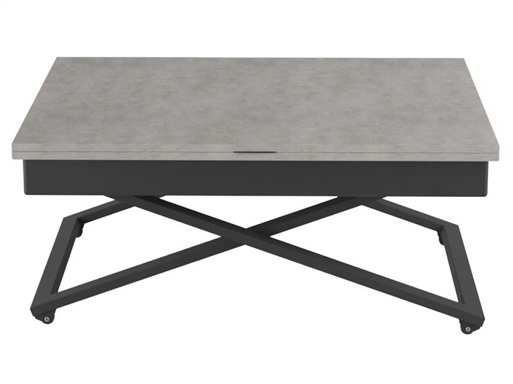 Складной стол-трансформер Генри, бетон чикаго/чёрный в Благовещенске - изображение 2