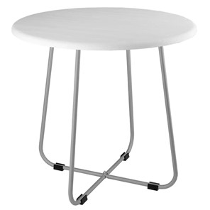 Круглый столик BeautyStyle-14 (белый/металик) в Благовещенске