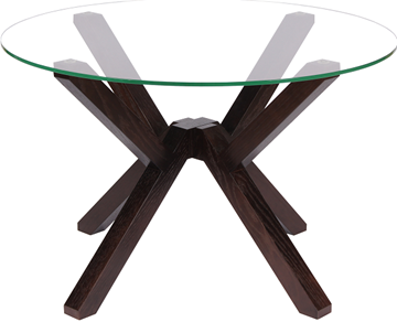 Стеклянный столик Берген-2, венге в Благовещенске