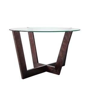 Овальный столик Оникс-6, Венге/Прозрачное стекло в Благовещенске